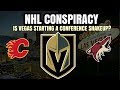 NHL Conspiracy Theory - Is Vegas Starting a Conference Shakeup?