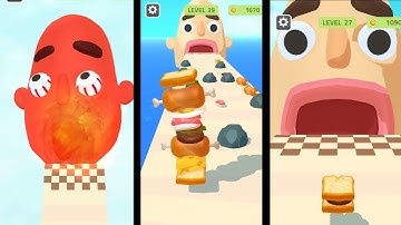 Sandwich Runner gameplay  level 26 to 39