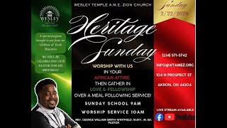 Sunday Morning Worship Experience (February 22, 2026, 10 am)