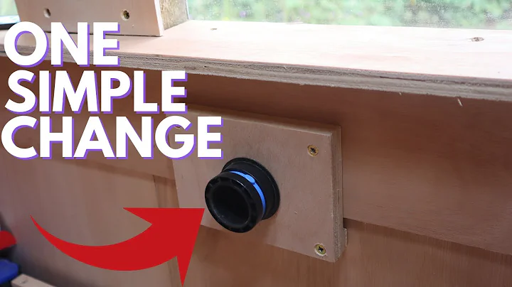 LOSE the NOISE, GAIN the SPACE | Dust Extraction upgrade | Woodworking.