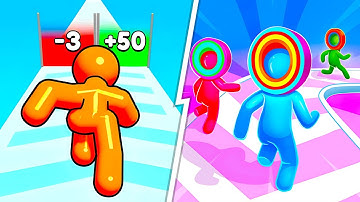 Tall Man Run vs Layer Man 3D 🌀💥 Max Level Gameplay Walkthrough Android iOS Update R5T9
