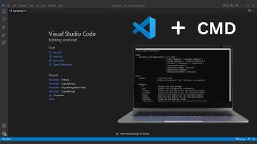 How To Open Visual Studio Code From Command Prompt | Powershell | #vscode #cmd