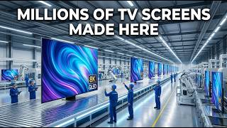 How Millions of TV Screens Are Built Inside One Mega Factory