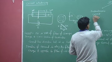 CBSE 12 Physics Current Electricity -01 by SSI Sir (B.Tech. IIT Delhi)