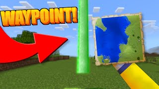 How To Get Waypoints in MCPE 1.19! - Minecraft Bedrock Edition ( Waypoints Addon ) screenshot 5