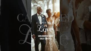 Older Couple getting Married | Ai Video #love #newlyweds #goldenyears #ai