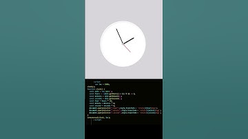 "Build a Real-Time Clock with HTML & CSS | Frontend Project Idea"  #coding #htmlcss #html