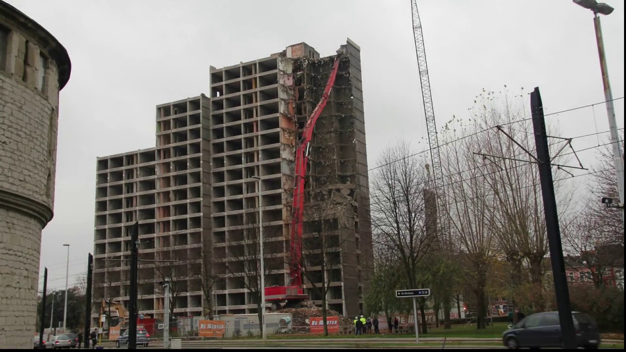 Timelapse Afbraak Rabot Complex (Work In Progress)