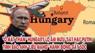 “Ổ mật thám” Hungary lộ âm mưu “sát hại” Putin: Tình báo Anh “liều mạng” hành động gây sốc