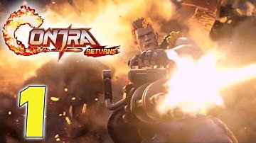 Contra Returns - Gameplay 1 HD (ANDROID)