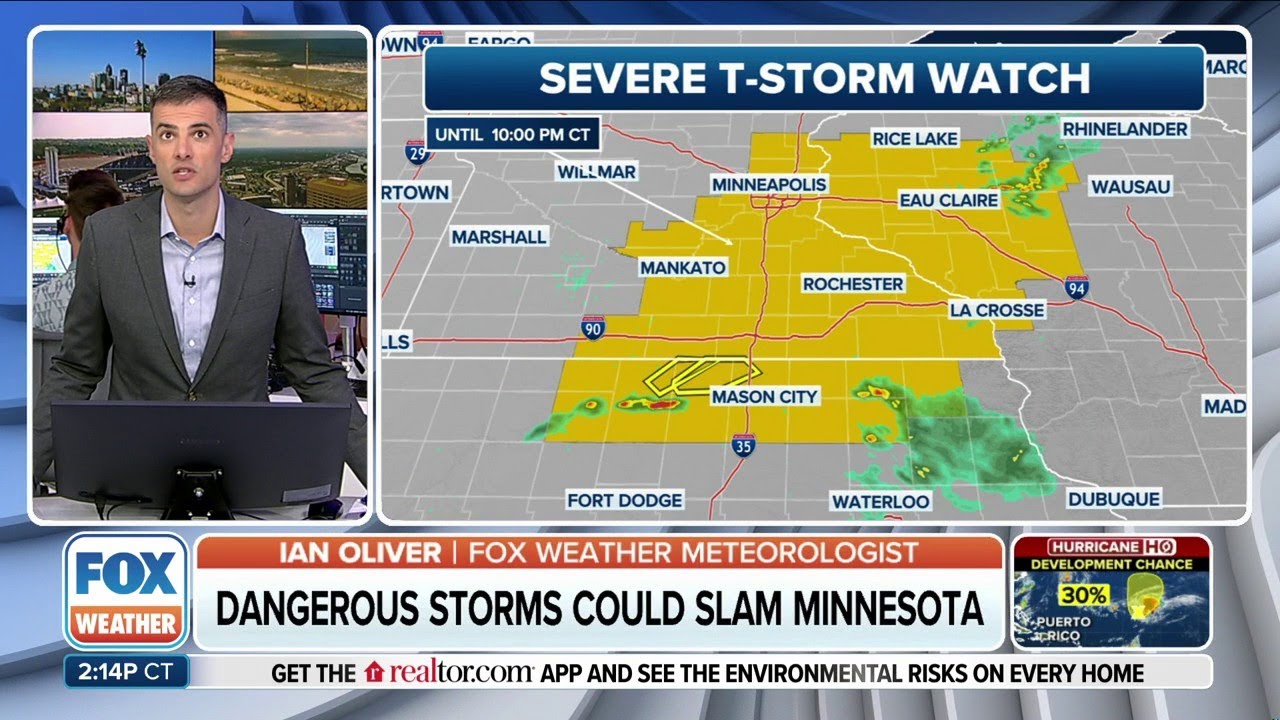 Watching For The Potential For Dangerous Storms In The Upper Midwest ...