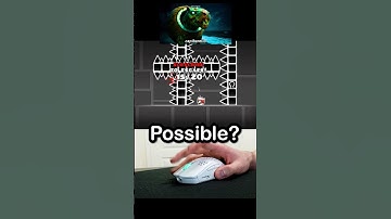 Impossible Cube Rat Trap In Geometry Dash! #shorts