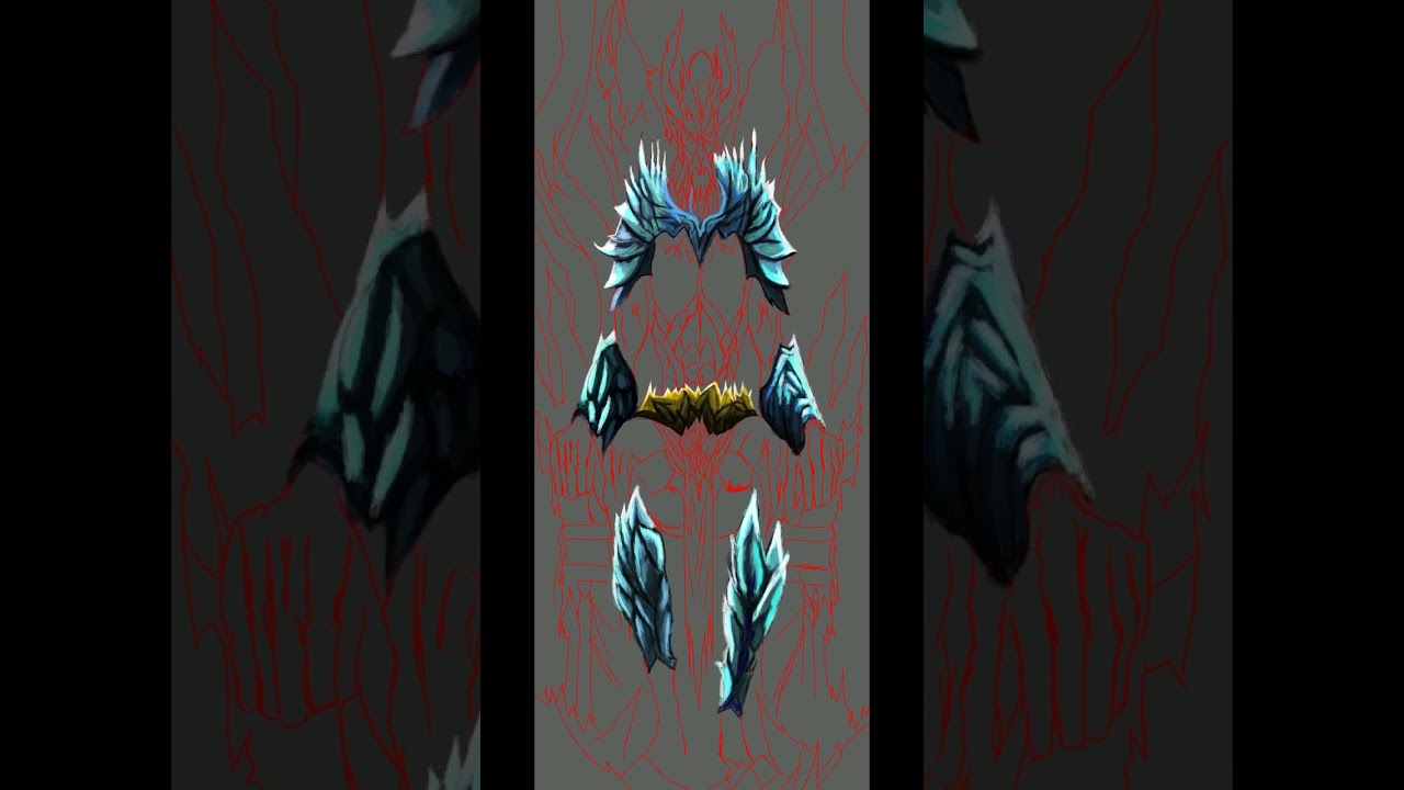 Ice demon lord digital art #digitalart #art #fantasyartwork
