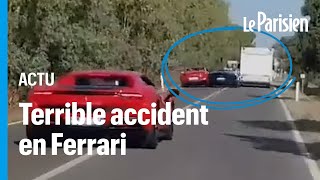 Italie : un conducteur de Ferrari provoque un accident mortel lors d’un rallye de voitures de luxe