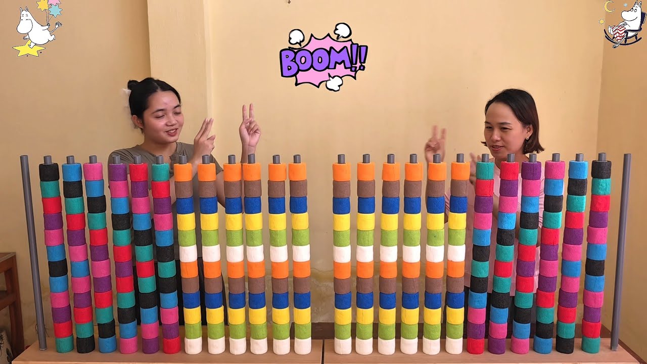 😂 Two Players Chaos in Color Ball Sorting | Satisfying ASMR Puzzle Showdown