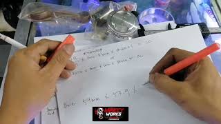 Tamang pag compute ng CC ng makina / BORE UP AND STROKE UP screenshot 3