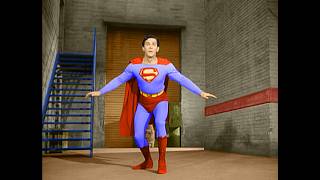 Celebrity Superman 1948 serial - Take off sample - Colorized Wealth