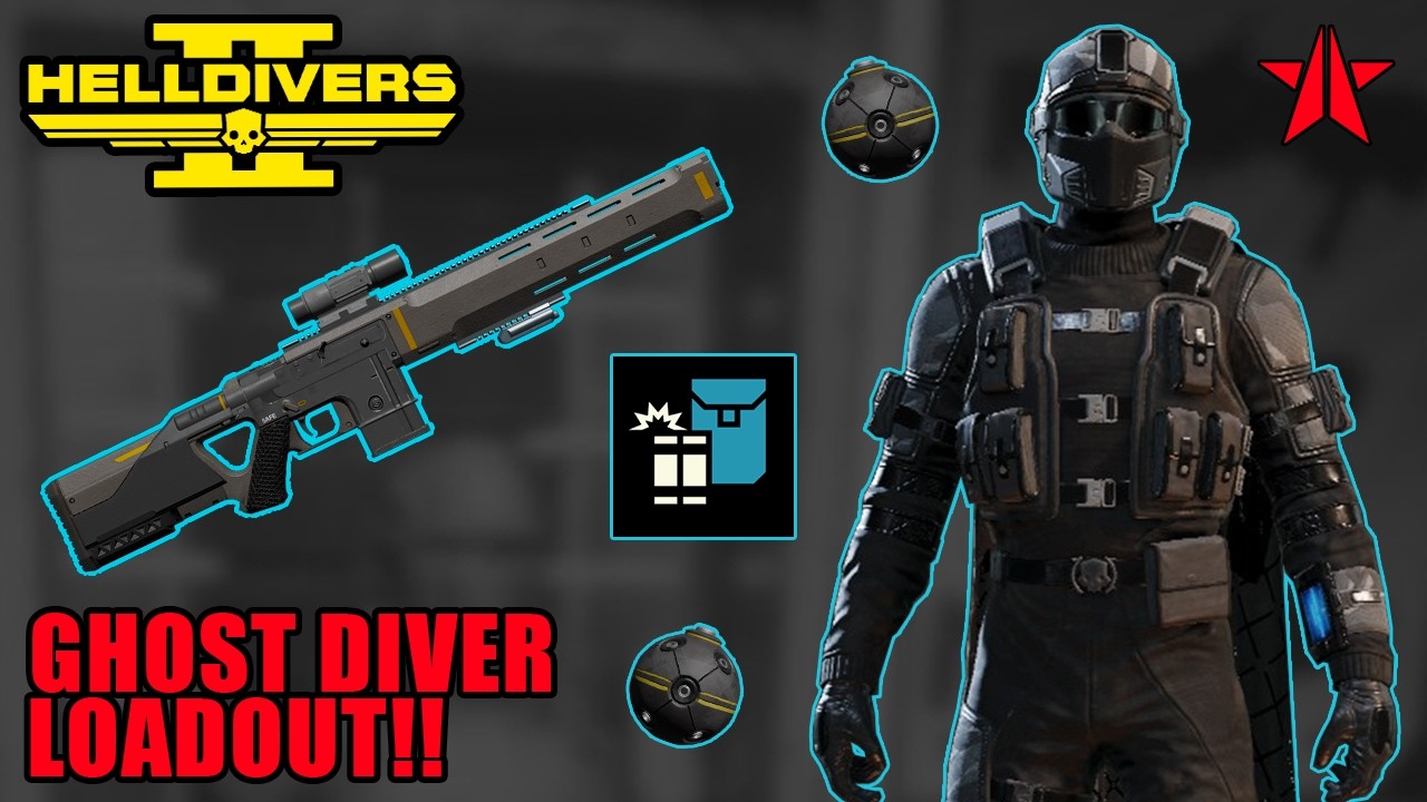 Helldivers 2 | The *ULTIMATE* Ghost Diver Stealth Loadout!! (Solo Max Difficulty)