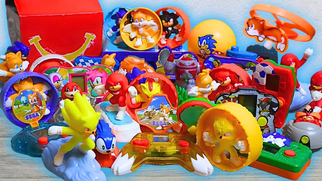 ВСЕ игрушки Sonic Happy Meal когда-либо были