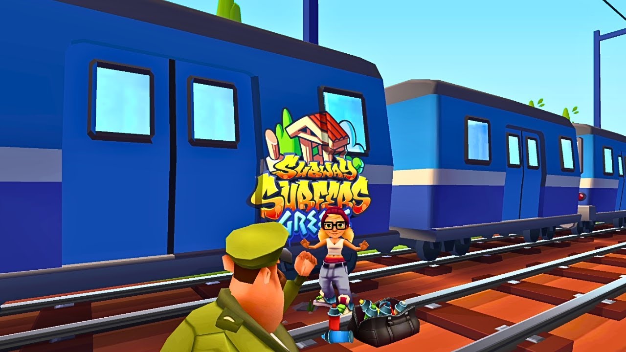 Subway Surfers Gameplay – Running with Tricky!  🛹✨