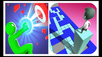 Stacky Dash - All levels Gameplay android/ios