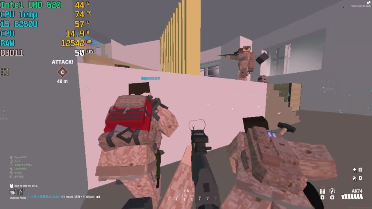 Battlebit Remastered Test on Intel UHD 620