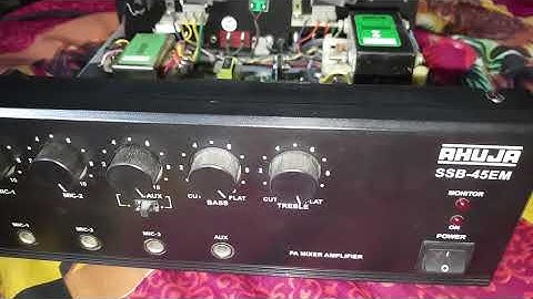 Ahuja amplifier ssb 45-em#shorts#youtubeshorts#ytshorts #heyitsprince k