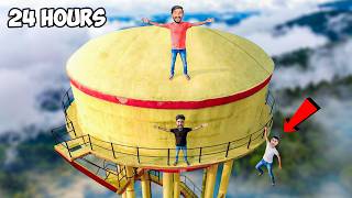 Water Tank Survival Challenge 🤯 24 Hours Punishment 💯