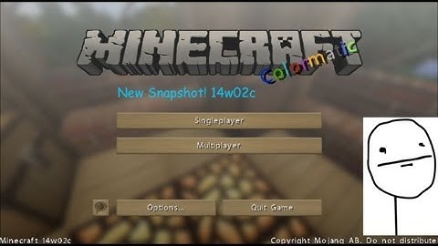 Minecraft Snapshot 14w02c! New Blocks, Crafting Recipes and more!