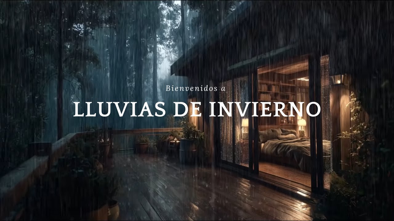 TU Refugio Anti-Estrés ☔ El Mejor Sonido de Lluvia Relajante y Ambiente de Café