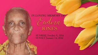 Details Celebrating the Life of Eudora Jones Guide