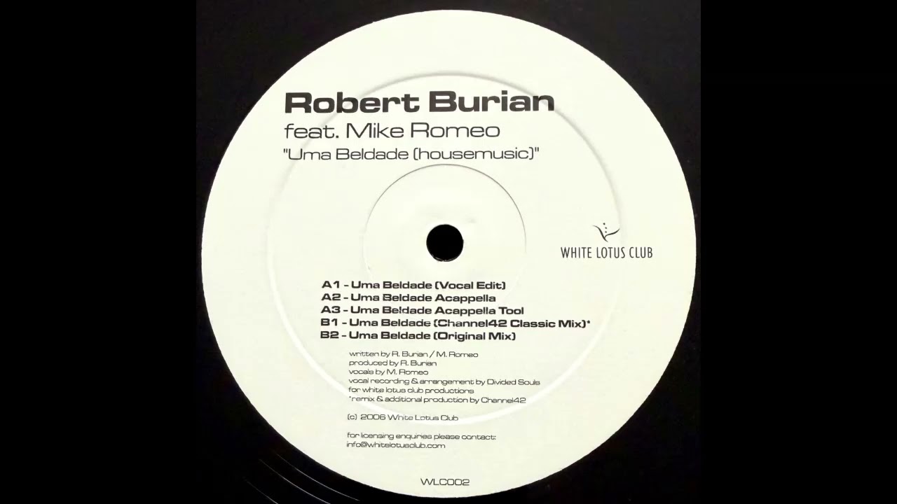Robert Burian – Uma Beldade (Housemusic) (Original Mix)