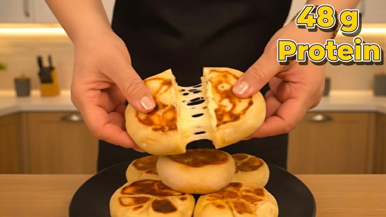 Homemade Pizza Hot Pocket (48g Protein) Better Than Store-Bought!