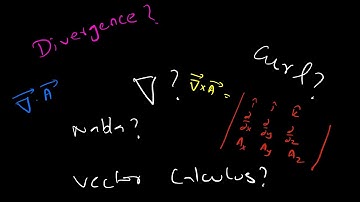 A BRIEF INTRO TO DIVERGENCE AND CURL | VECTOR CALCULUS