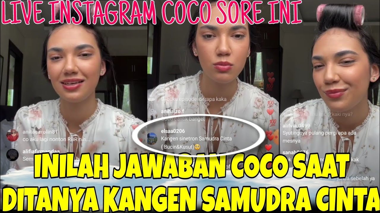 🔴LIVE INSTAGRAM COCO, duh kangen juga ya co bucin kusut semoga ada season2//haico dan rangga azof