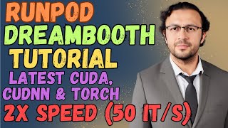 How To Install DreamBooth & Automatic1111 On RunPod & Latest Libraries - 2x Speed Up - cudDNN - CUDA screenshot 4
