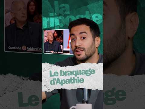 Le braquage d’Apathie - Akim Omiri, La Riposte