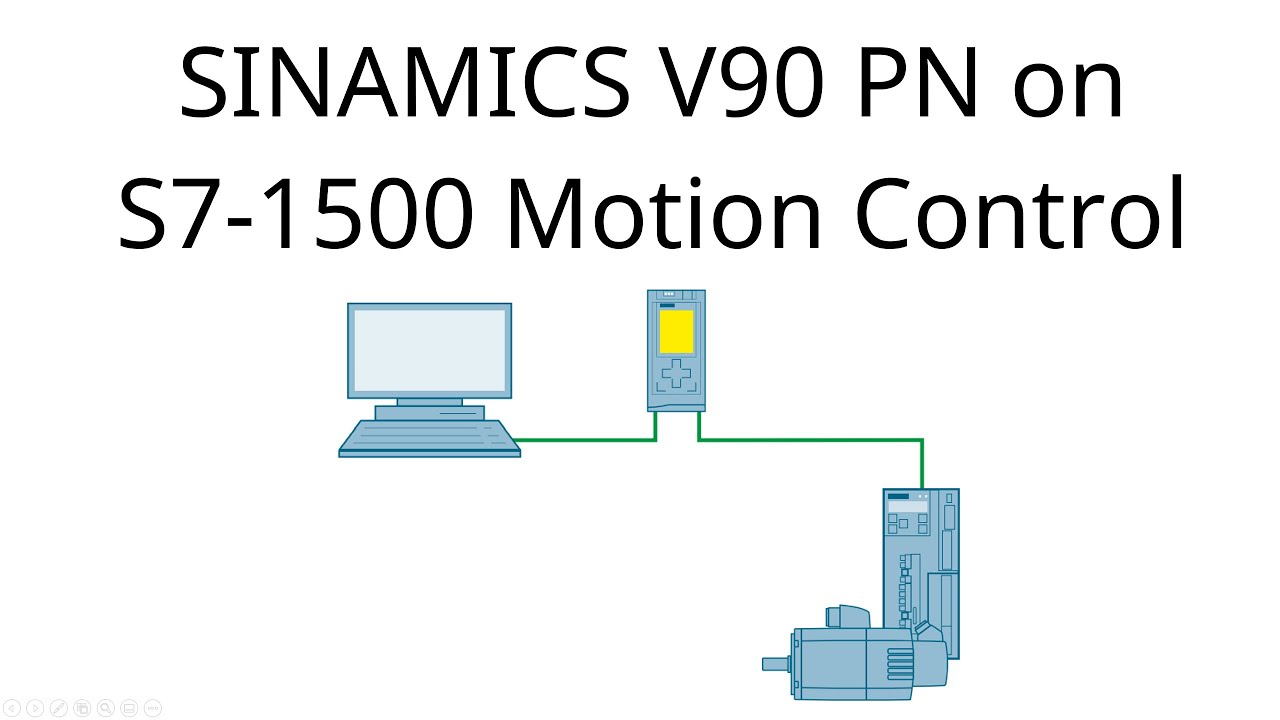#1 Pagine di Automazione: Mettiamo in jog un motore con V90 Siemens