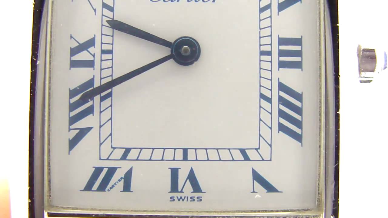 reloj cartier 925 argent