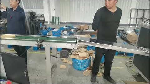 Video 2 ZGJ 70F SQUARE PAPER LID FORMING MACHINE + ZGJ FST RECTANGULAR PAPER LID STACKING MAKING MAC