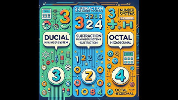 HSC ICT Chapter 3 (Number System) subtraction (Decimal  Binary, Octal and Hexadecimal) সংখ্যা পদ্ধতি
