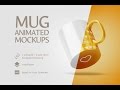Mug animated mockup preview