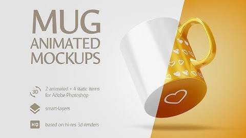 Mug Animated Mockup preview
