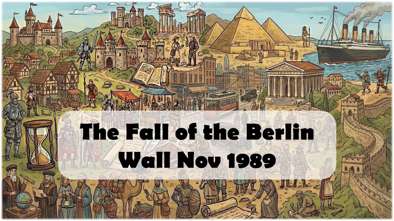 The Fall of the Berlin Wall Nov 1989