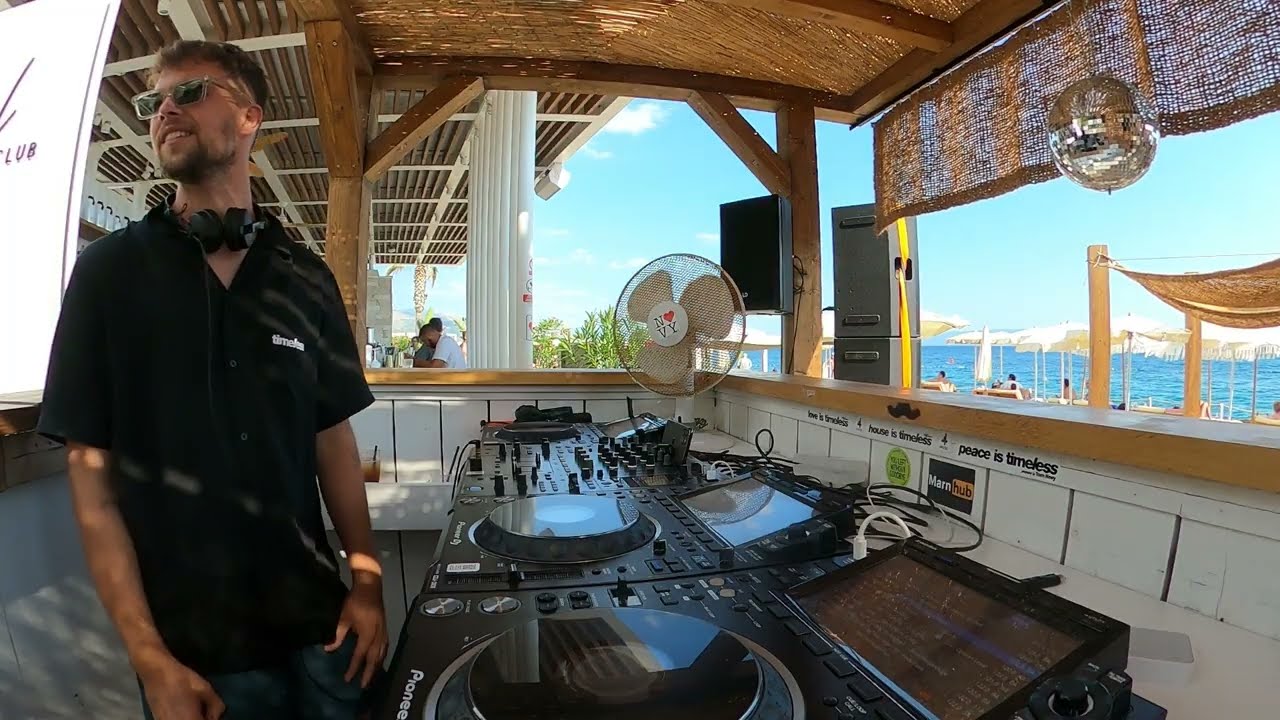 Jorgos Mitropetros Live at Mistral Beach Club - BLU Monday - Split - Croatia - July 2024 - Part 2