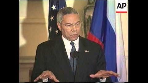 Bush, Powell & Annan reax to Middle East violence.