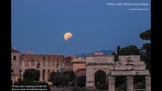 The 19 Nov. 2021 partial lunar eclipse: online event