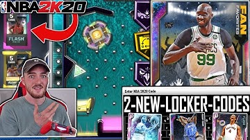 2 FREE *NEW* LOCKER CODES 2K20 + GALAXY OPAL TACKO FALL TTO GAMEPLAY! (NBA 2K20 MYTEAM)