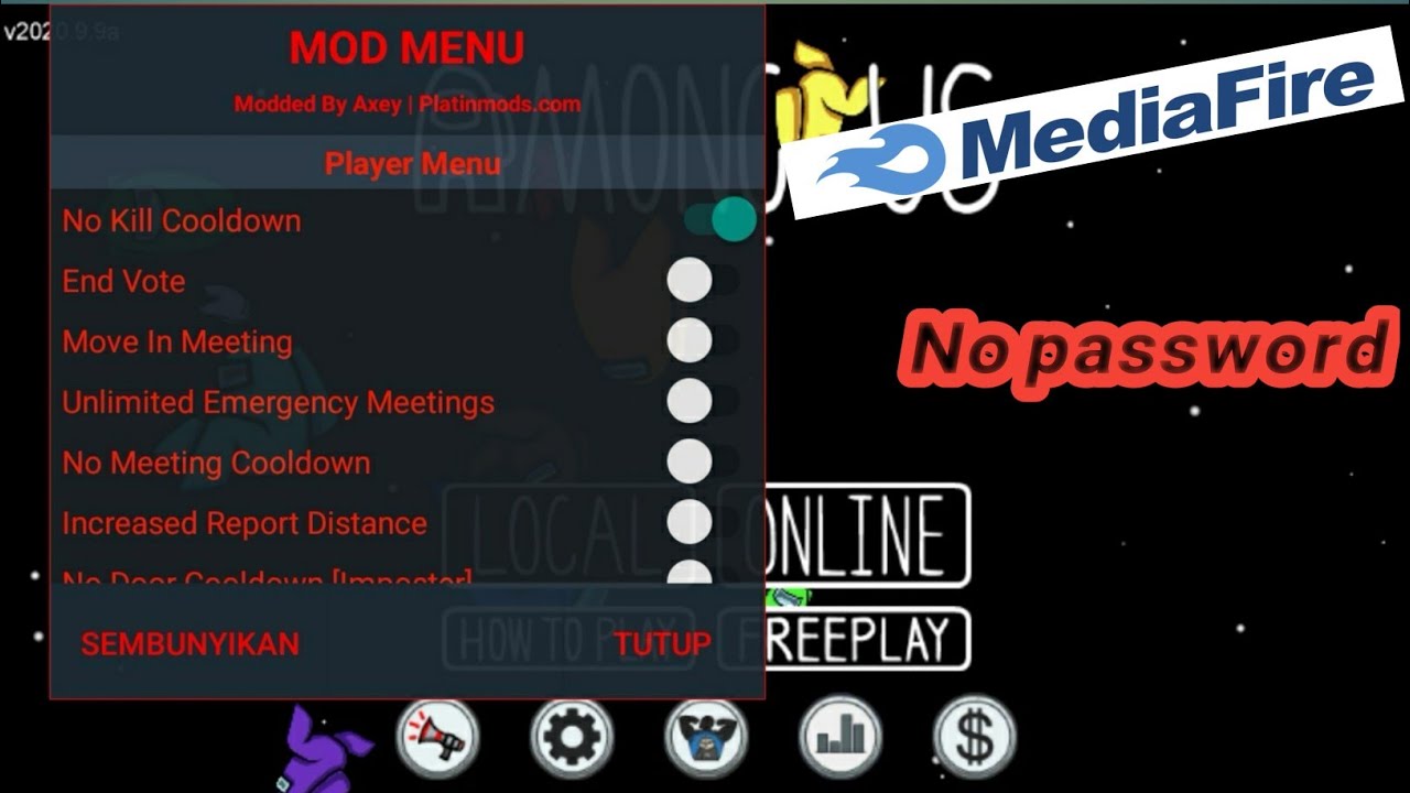 Tutorial!!! Download game Among us mod Menu Terbaru...2020 YouTube