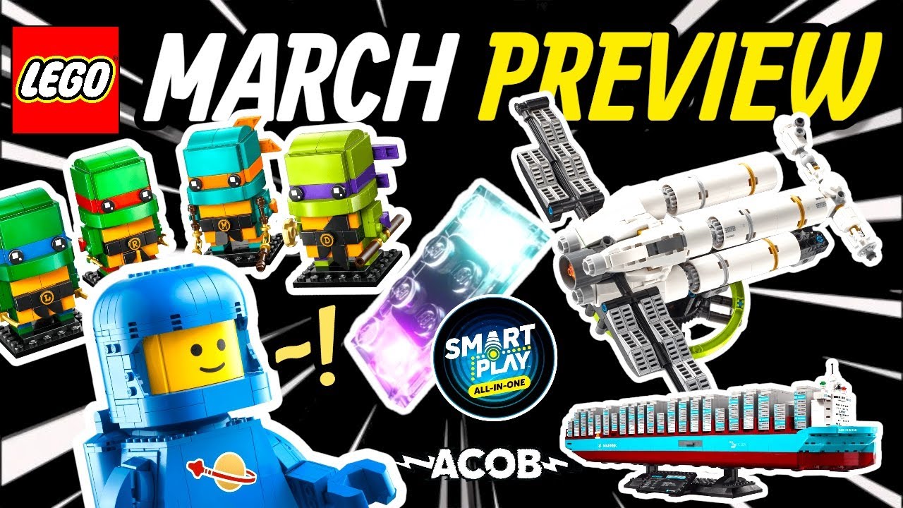 NEW MARCH LEGO LEAKS! (TMNT, Pokemon, Star Wars, and More)